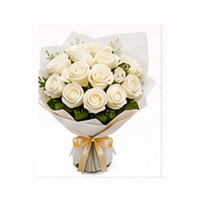 Pure White Roses