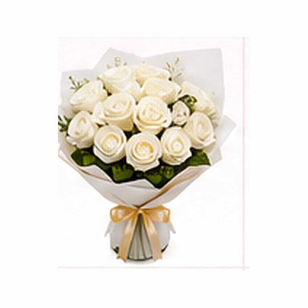 Pure White Roses